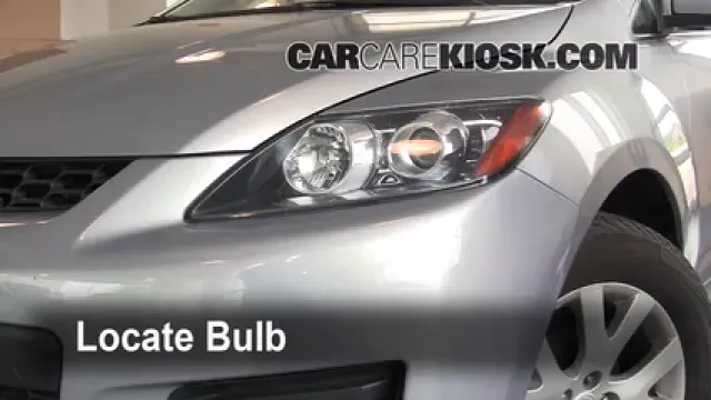 2008 Mazda CX-7 Sport 2.3L 4 Cyl. Turbo Éclairage Feu clignotant avant (remplacer l'ampoule)